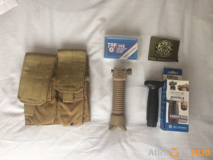 G&G AEG’s, Attachments + Gear - Used airsoft equipment