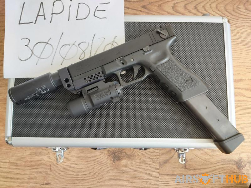 Upgraded Tokyo Marui Glock 18C - Used airsoft equipment