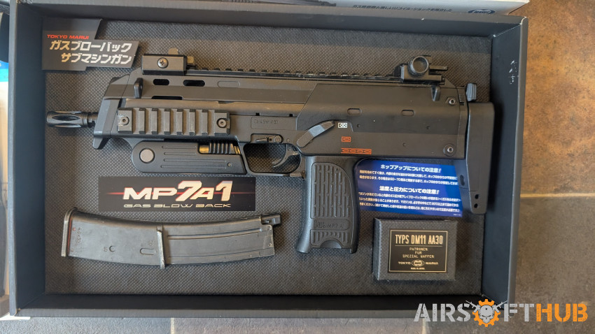 TM MP7A1 GBB - Used airsoft equipment