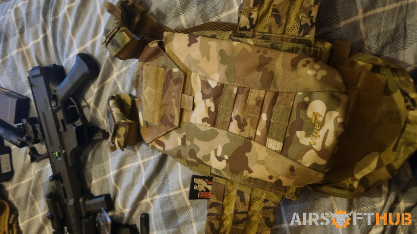 Viper vx buckle plate carrier - Used airsoft equipment