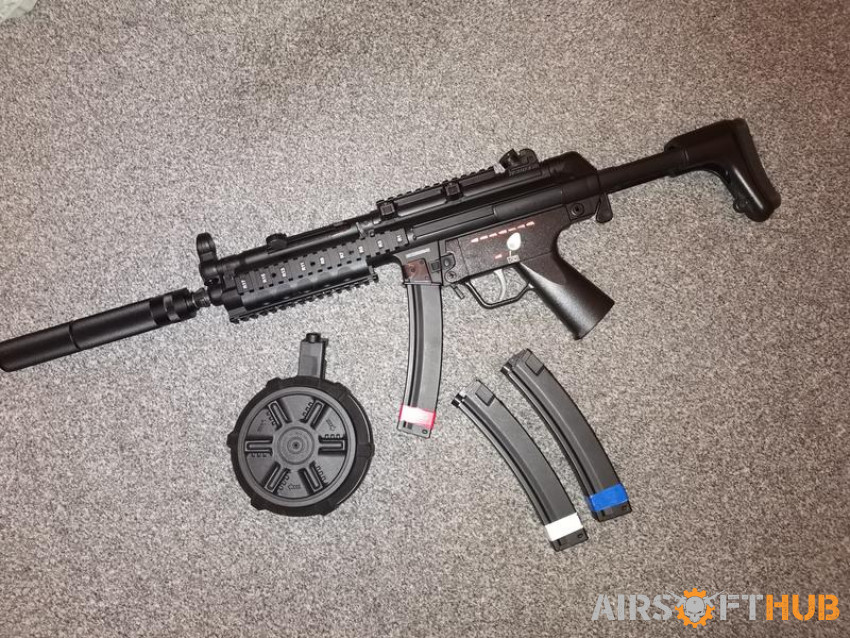 Upgraded mp5 - Used airsoft equipment