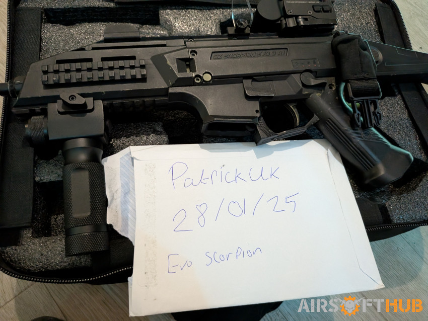 ASG Scorpion Evo A1 - Used airsoft equipment