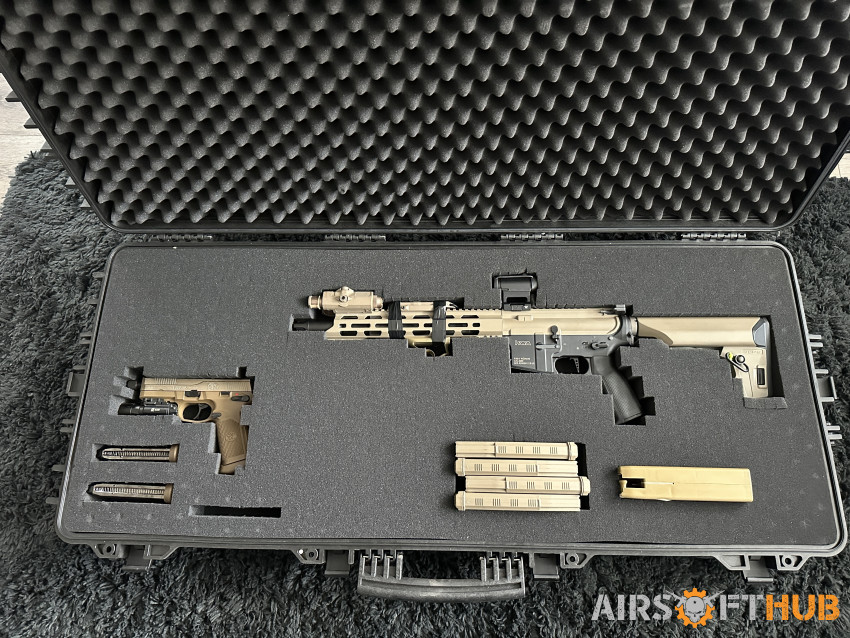 KWA T10 SE GATE TITAN + Pistol - Used airsoft equipment