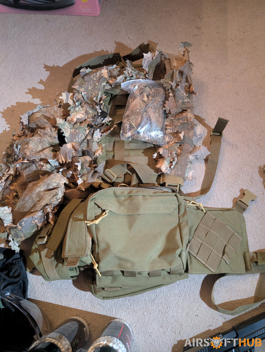 Stalker chest rig and backpack - Used airsoft equipment