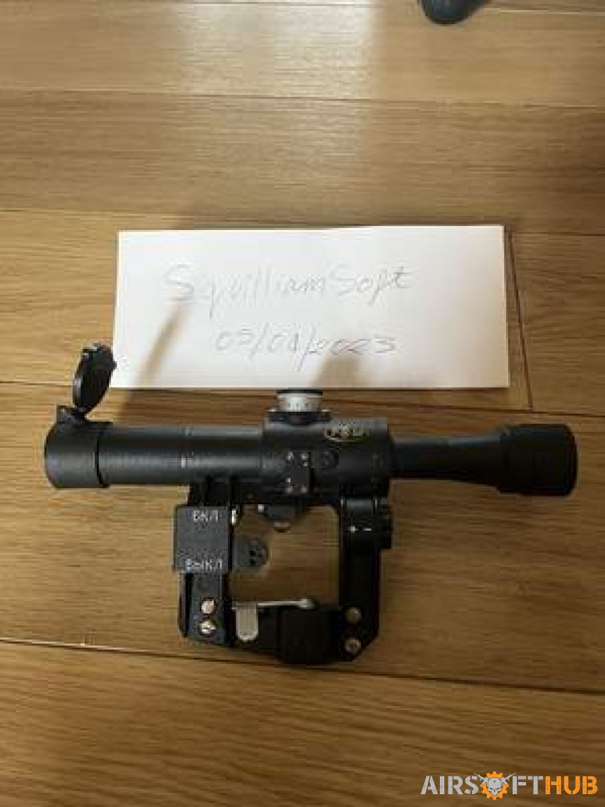 Real Belarusian Posp Scope - Used airsoft equipment