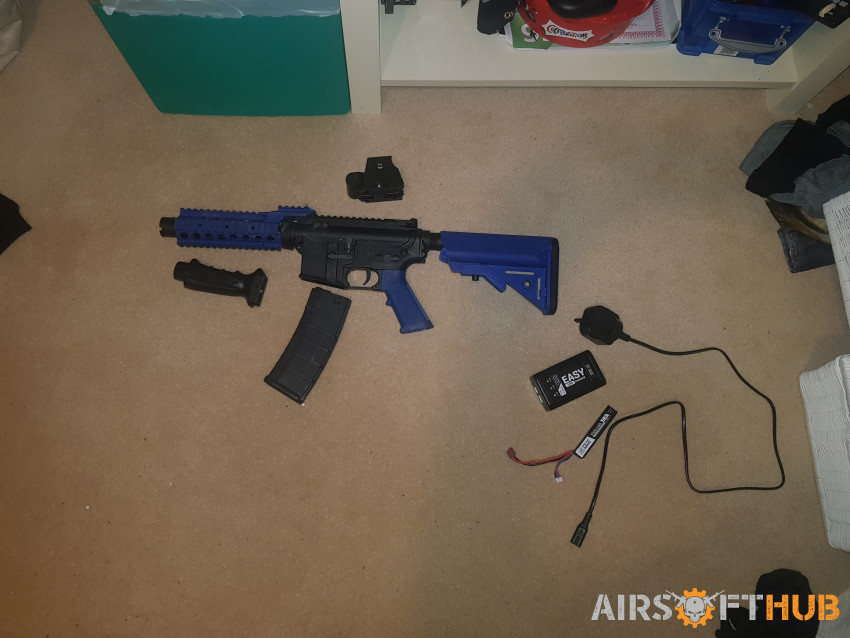 Two toned AEG m4 - Used airsoft equipment