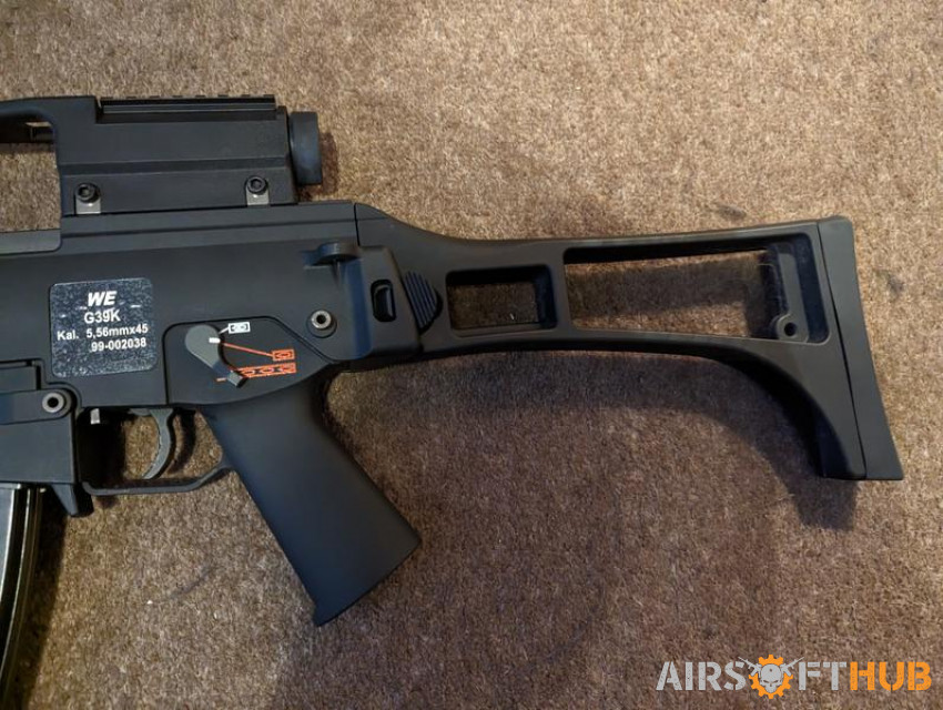 WE G36k GBB - Used airsoft equipment