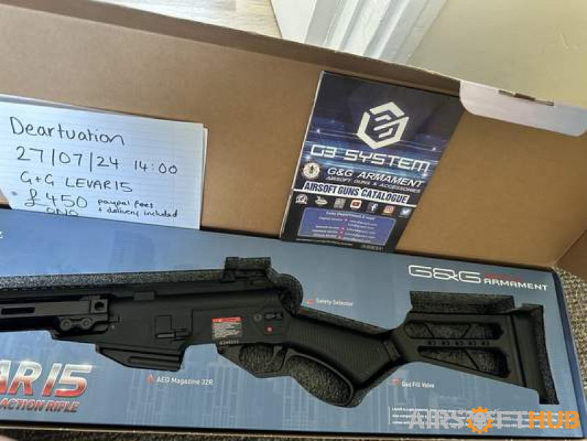 G&G LevAR 15 - Used airsoft equipment