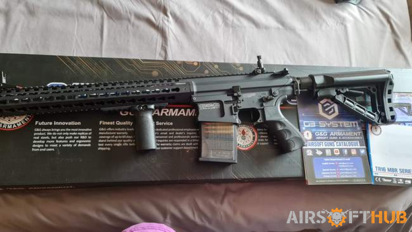 G&G Armament TR16 MBR 308SR - Used airsoft equipment