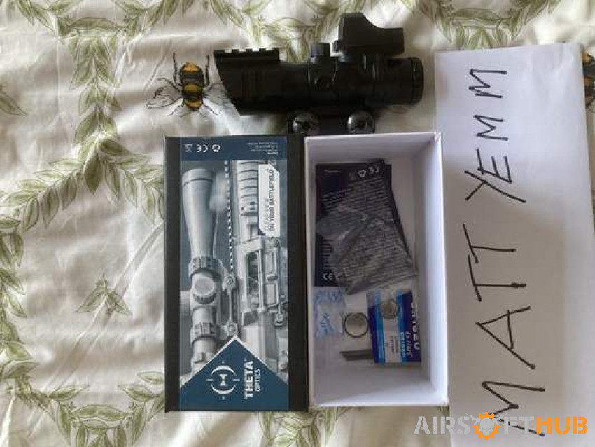 Theta optics scope - Used airsoft equipment