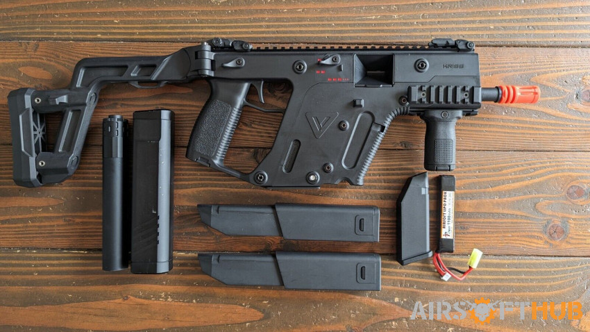 Krytac KRISS Vector Airsoft - Used airsoft equipment