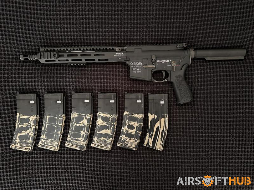 VFC BCM MCMR-6 Mags & Gun Case - Used airsoft equipment