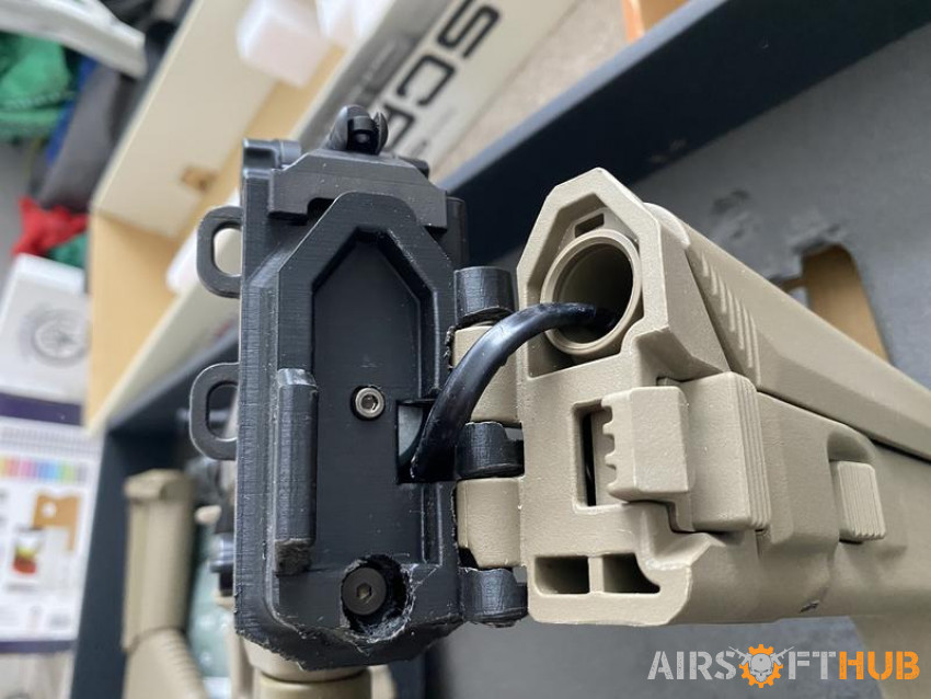 Tokyo Marui SCAR L + ACR STOCK - Used airsoft equipment