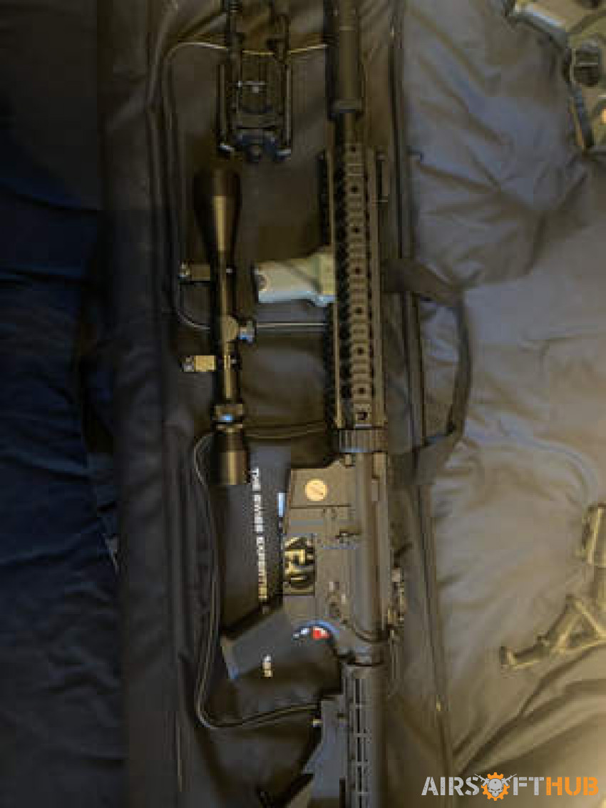 Double Bell SOPMOD M4( with bi - Used airsoft equipment