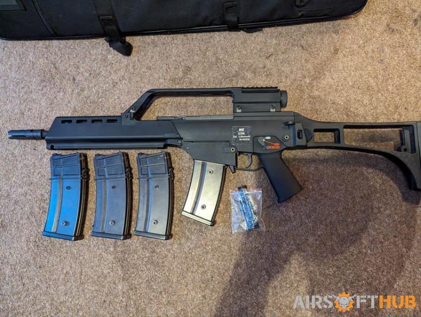 WE G36k GBB - Used airsoft equipment