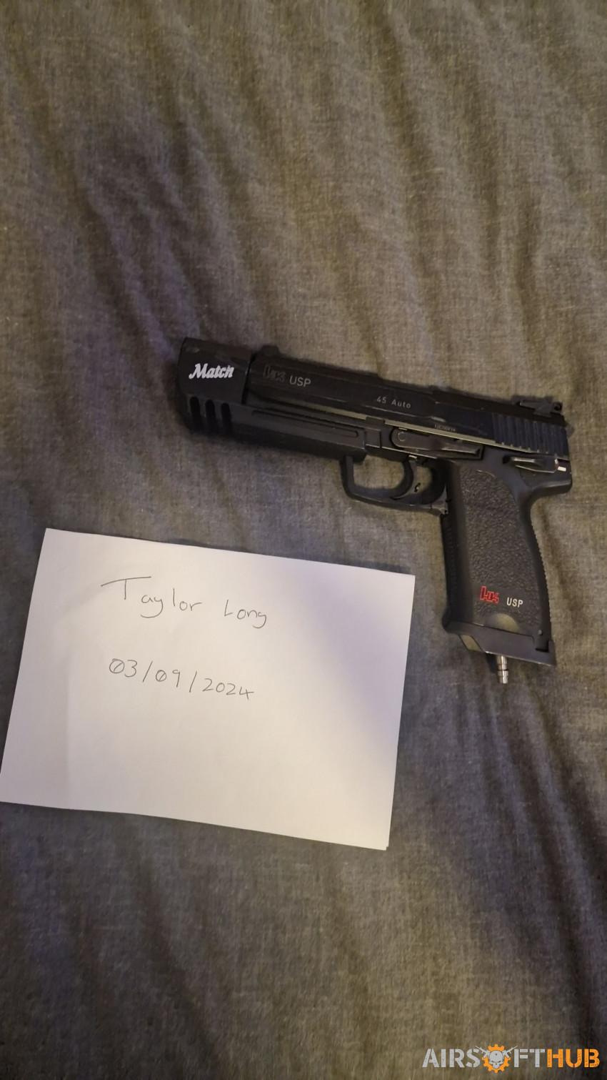 HK USP .45 auto - Used airsoft equipment