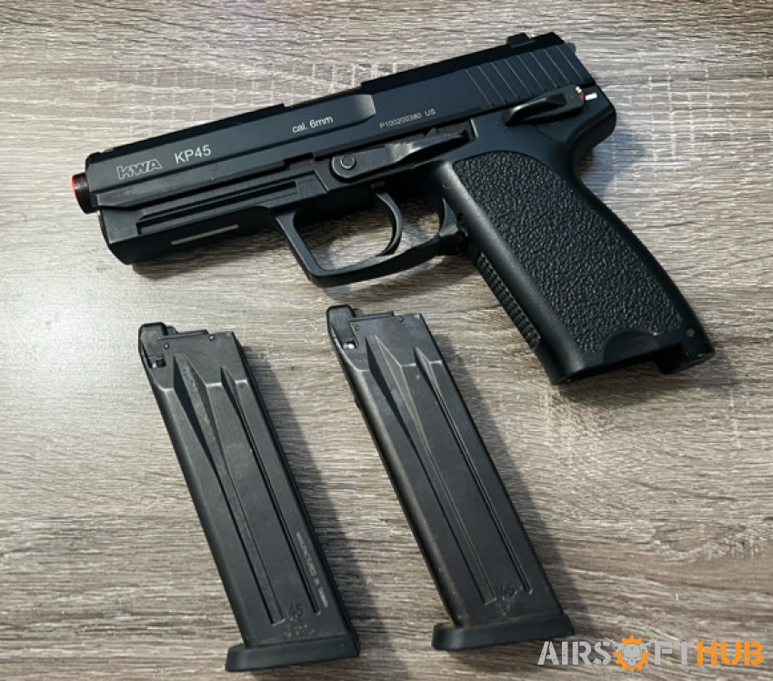 KWA KP45 GBB Pistol - Used airsoft equipment