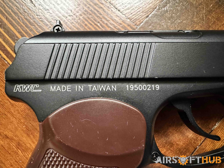 KWC Makarov co2 NBB - Used airsoft equipment