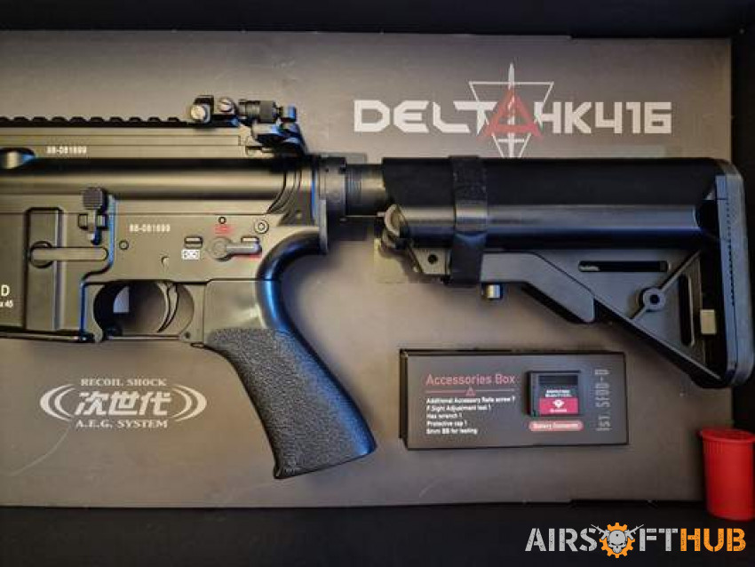 Tokyo Marui HK416 Delta NGRS - Used airsoft equipment