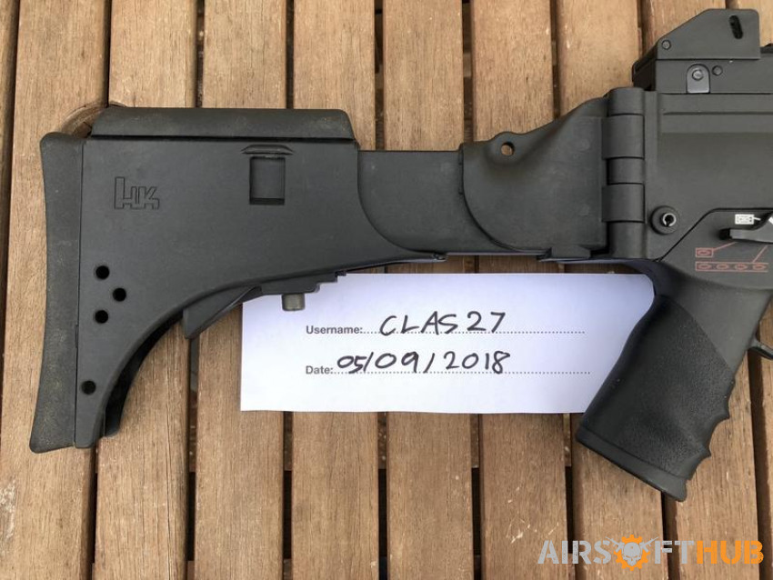 Areas (Heckler & Koch) G36CV - Used airsoft equipment