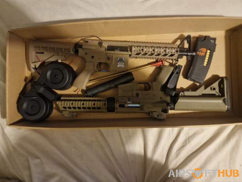 £90 or near offers - Used airsoft equipment