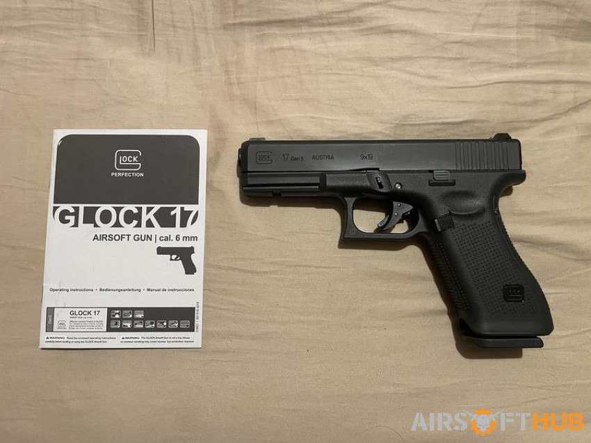 Umarex glock 17 gen 5 GBB - Used airsoft equipment