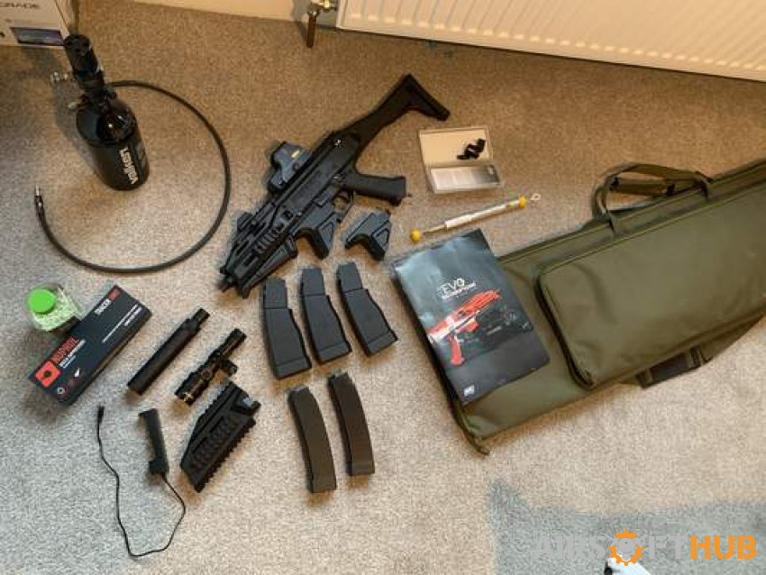 Modded HPA Scorpion Evo 3 A1 - Used airsoft equipment