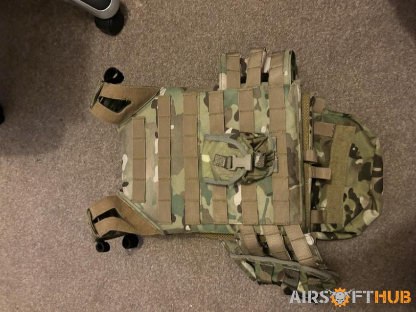 MTP/Multicam Plate carriers - Used airsoft equipment