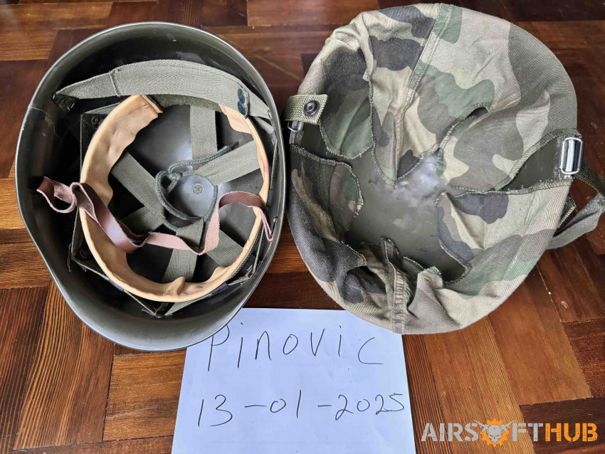 M1 metal helmet Nam style - Used airsoft equipment