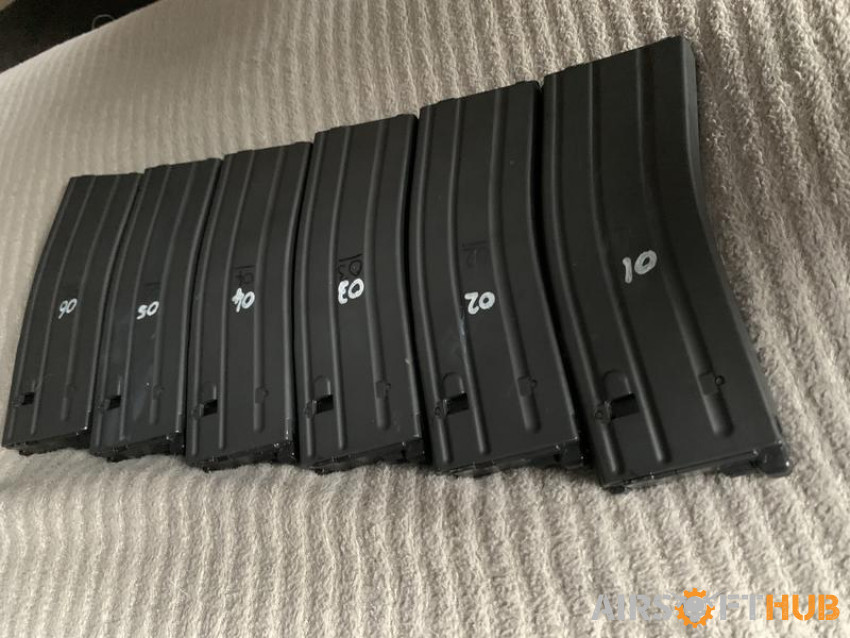 TM MWS Magazines (35rnds) - Used airsoft equipment