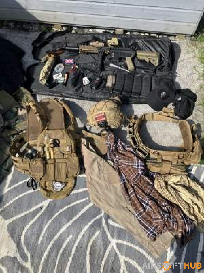 RIFS, cases and kit - Used airsoft equipment