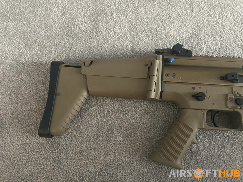 WE FN Scar H gbb with drum mag - Used airsoft equipment