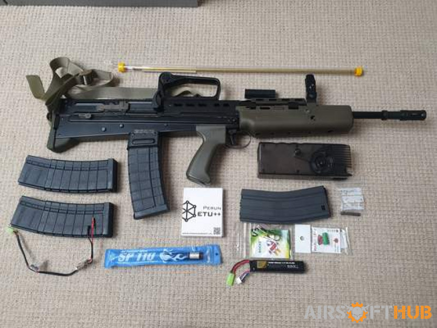 Upgraded G&G L85A2 ETU - Used airsoft equipment