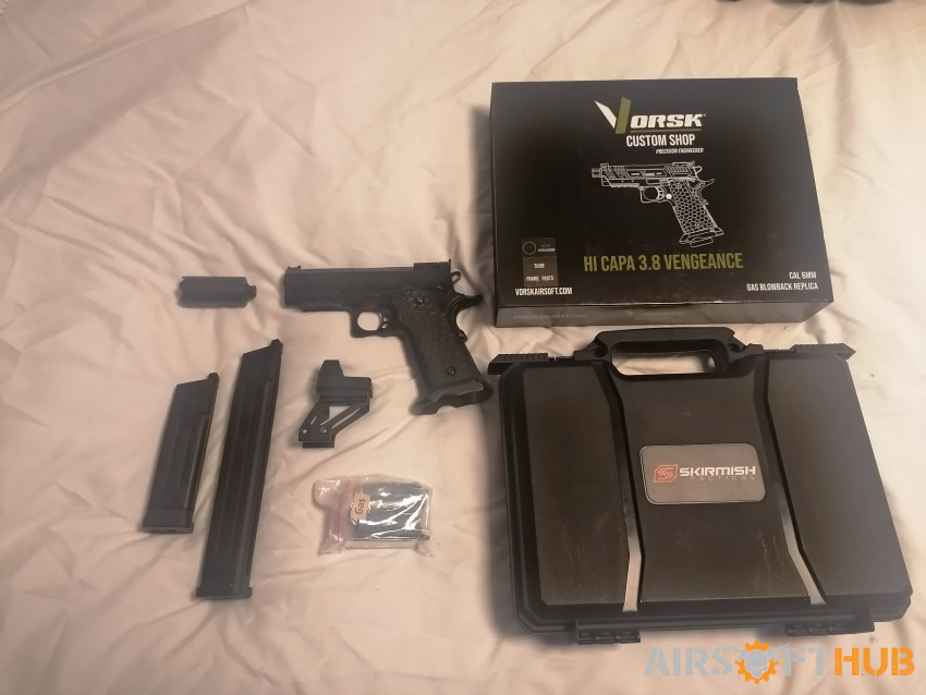 Vorsk Vengeance 3.8 Hi-capa - Used airsoft equipment