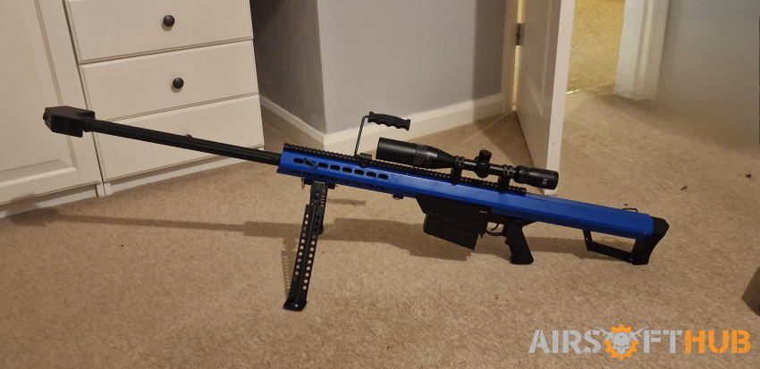 SnowWolf barrett sniper - Used airsoft equipment