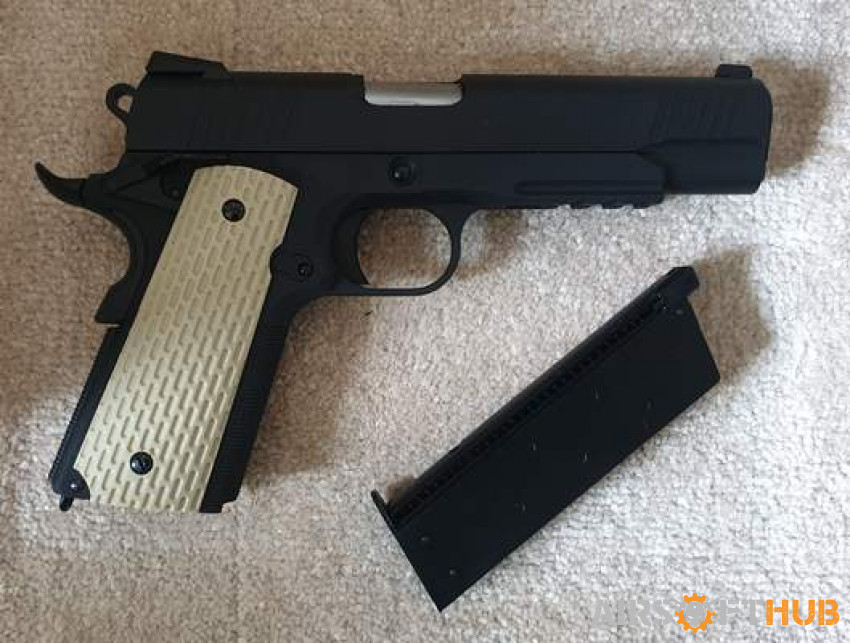 WE "KIMBER" M1911 PISTOL - Used airsoft equipment