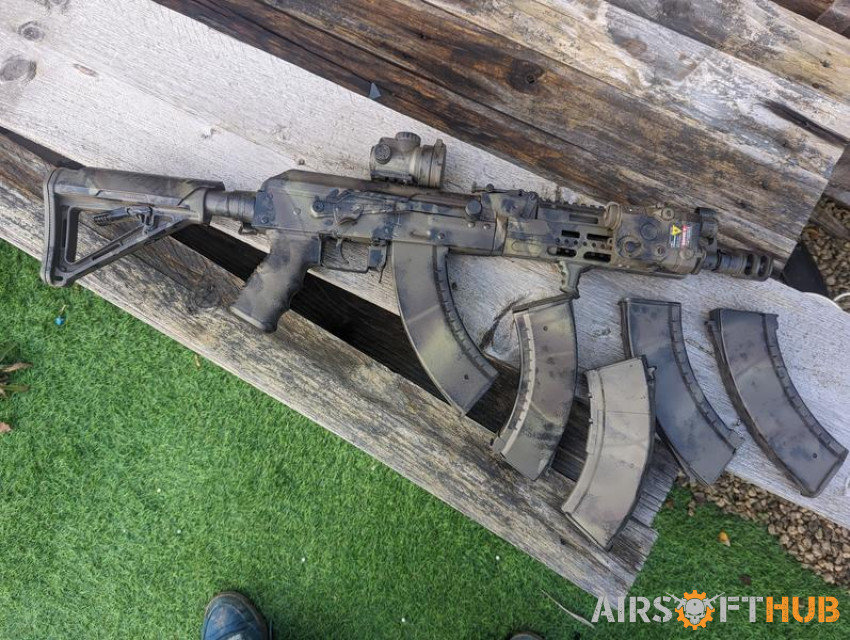 Ak105 alpha style - Used airsoft equipment