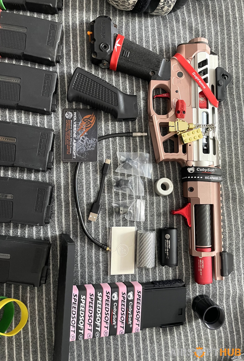 SpeedSoft Article One Lot - Used airsoft equipment