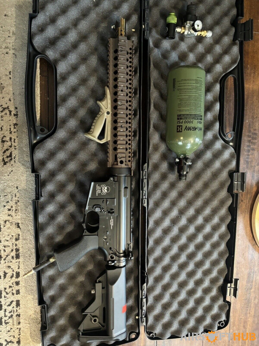 HPA Custom MK18 Airsoft Gun - Used airsoft equipment