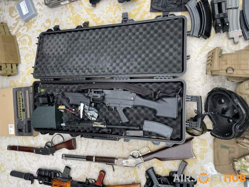 Joblot of rifles, gun, access - Used airsoft equipment