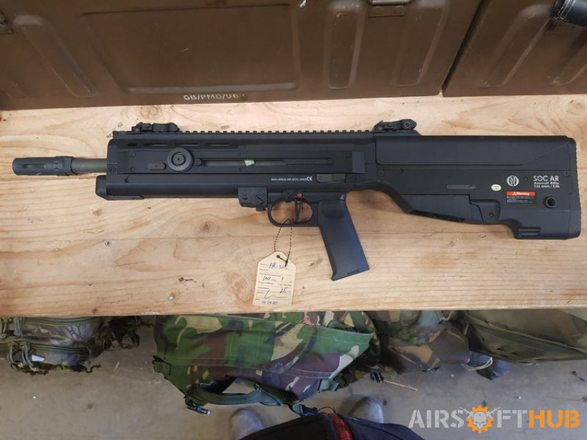 Rare, brand new Ares SOC-AR - Used airsoft equipment