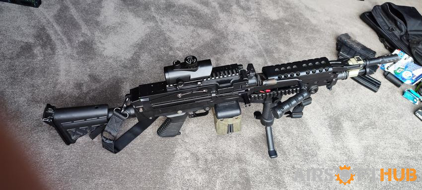 A&k m249 - Used airsoft equipment