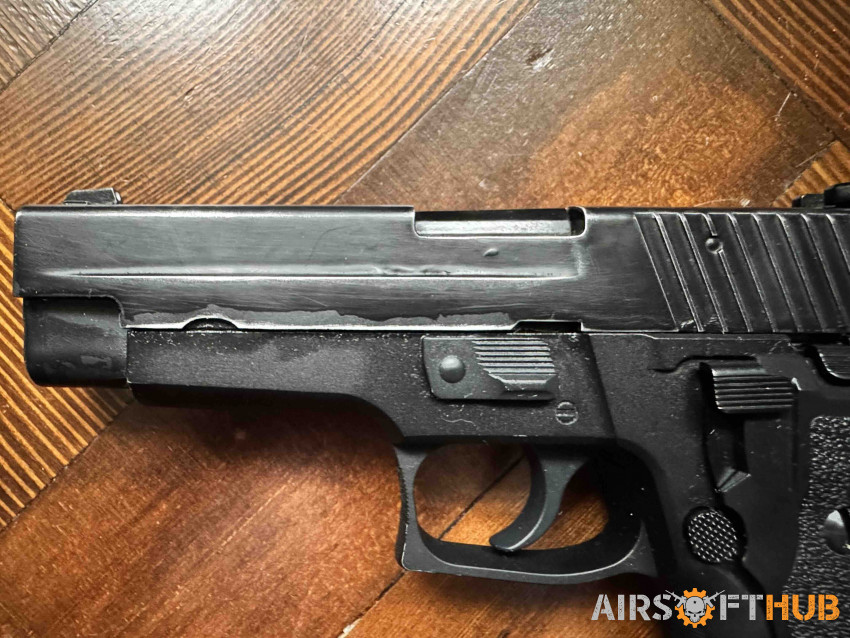 WE P226 GBB - Used airsoft equipment