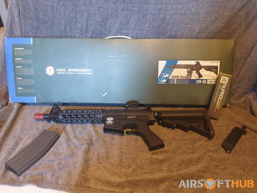 G&G ARMAMENTS C16 RAIDER - Used airsoft equipment