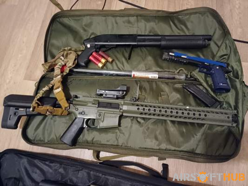 Bundle - Used airsoft equipment