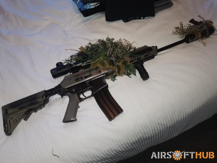 Ak-m4 dmr - Used airsoft equipment