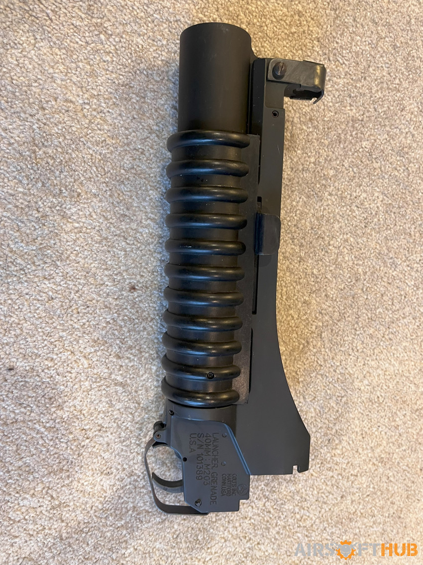 M203 Grenade Launcher - Used airsoft equipment