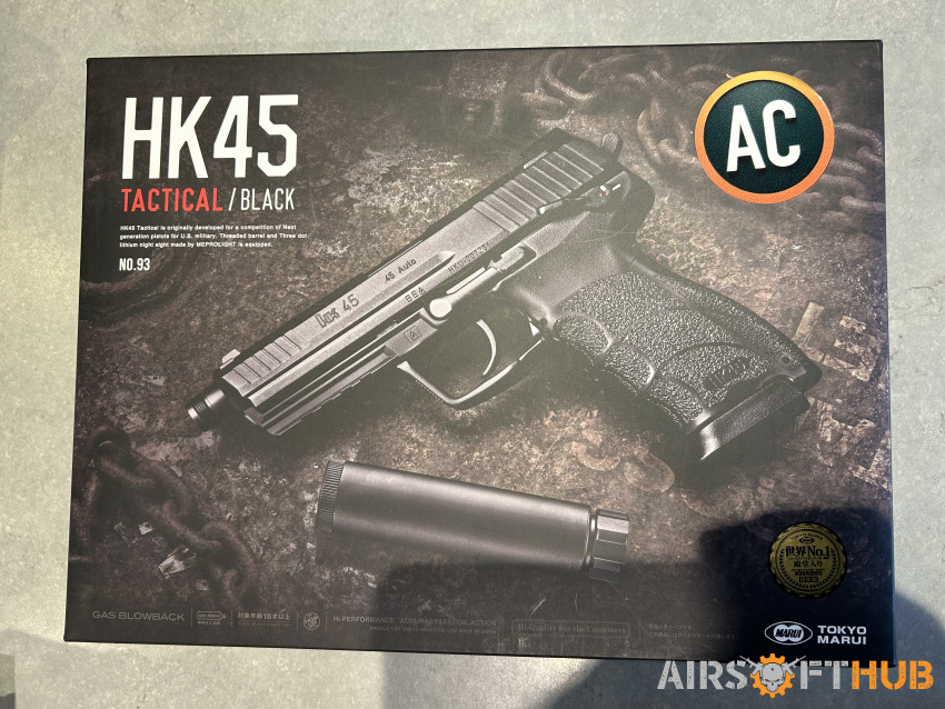 Tokyo Marui HK45 tactical - Used airsoft equipment