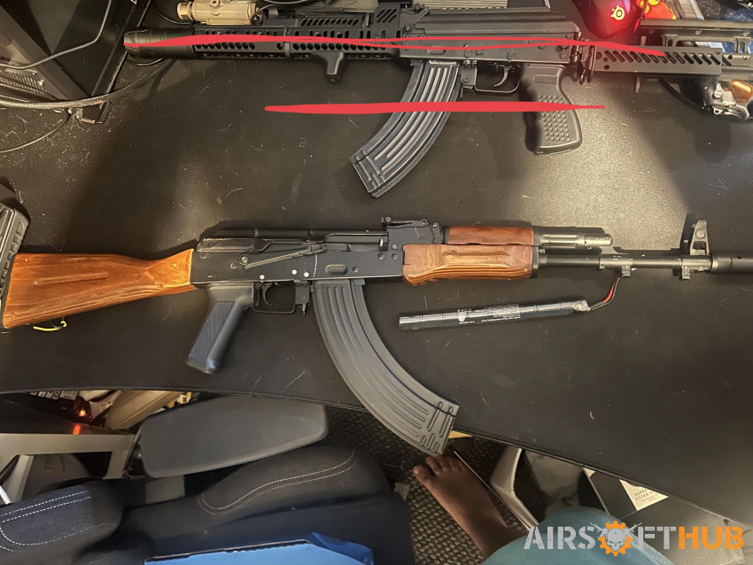 Double bell ak74 - Used airsoft equipment