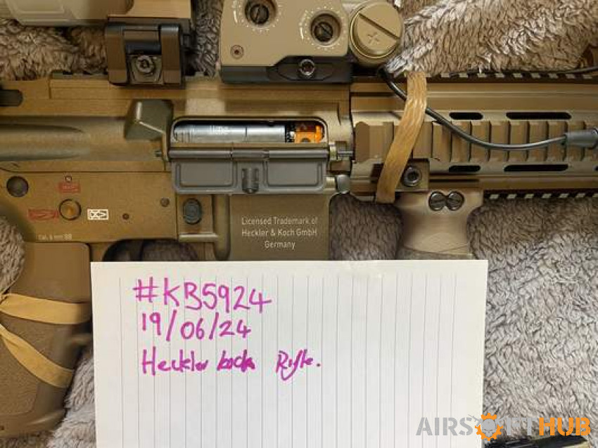 H&K 416 - Used airsoft equipment